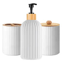 Organizador de Baño Minimalista con Dispensador